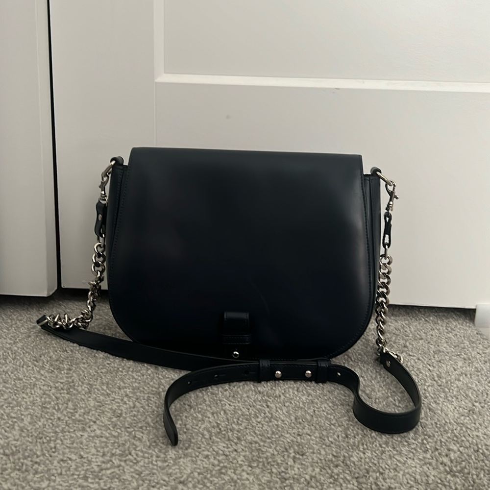 Leather Navy Brossbody Bag from Club Monaco